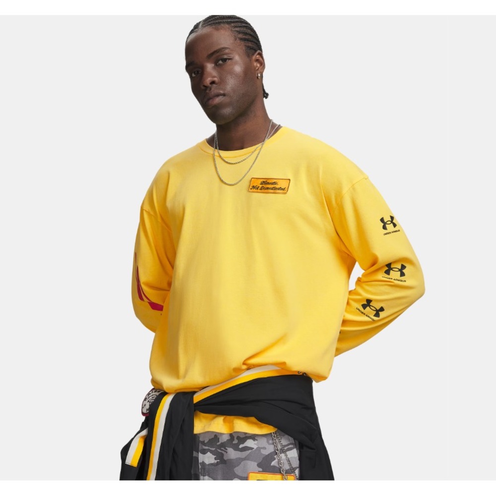 Under Armour Dodge Heavyweight Domestic Long Sleeve T-Shirt Mens Medium Hellcat